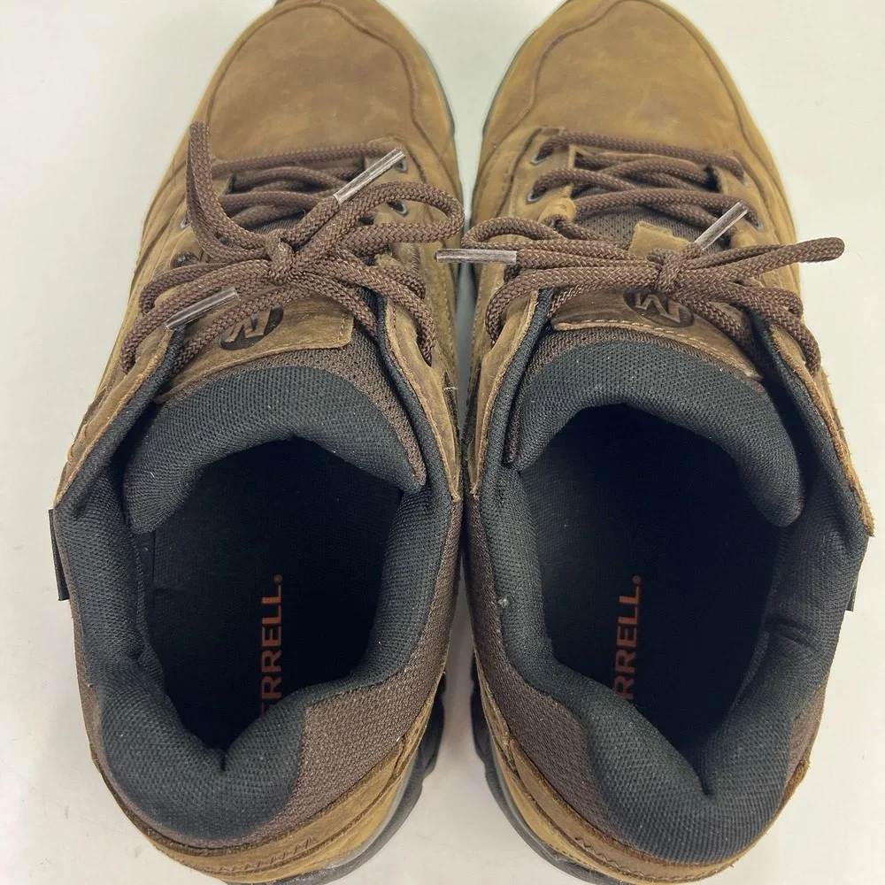 Merrell Size 12 Wide Men's Moab Adventure Lace Waterproof Hiking Shoes Trekking